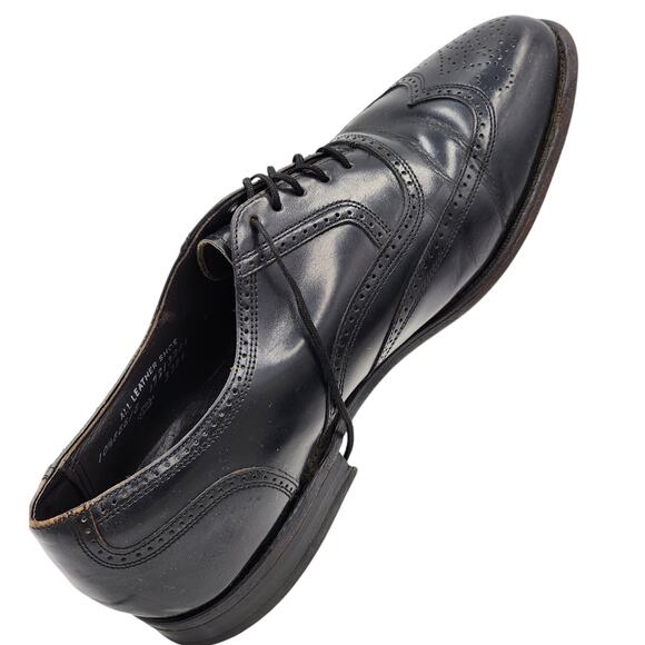 Hanover Masterflex Dress Shoes Wingtip Oxfords Leather Mens 10.5 Vintage Classic main image 10